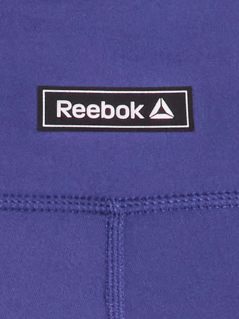 Reebok Women’s On the Run High-Rise 20” Inseam Capri Leggings with Pockets