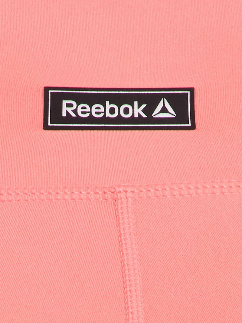 Reebok Women’s On the Run High-Rise 5” Inseam Biker Shorts with Pockets