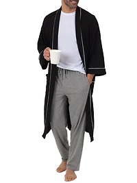 Fruit of the Loom Men's Knit Sleep Pant Grey Pajamas