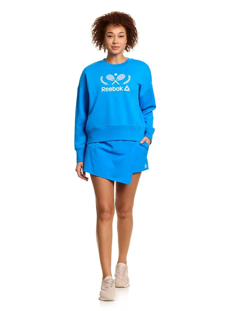 Reebok Prep Women's French Terry Crewneck Sweatshirt, Sizes XS-2XL