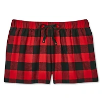 Canadiana Women's Cotton Flannel Pajama Short