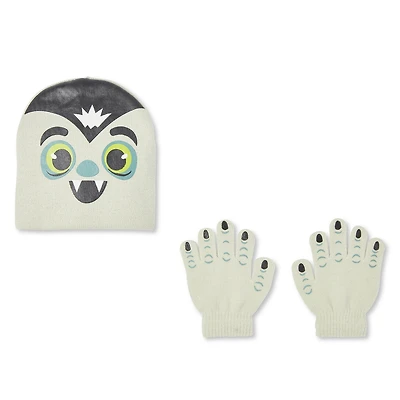 Ensemble 2 pièces avec bonnet de vampire et gants George pour petits garçons