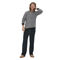 George Men's Microfleece Pajamas 2-Piece Set