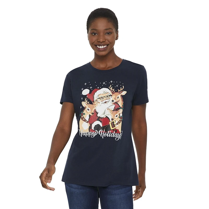 George Women's Holiday Tee