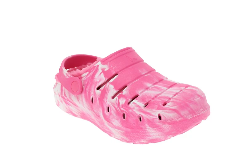 Chaussures sabots en fausse fourrure Rugged Shark pour filles