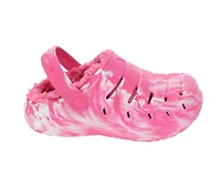 Chaussures sabots en fausse fourrure Rugged Shark pour filles