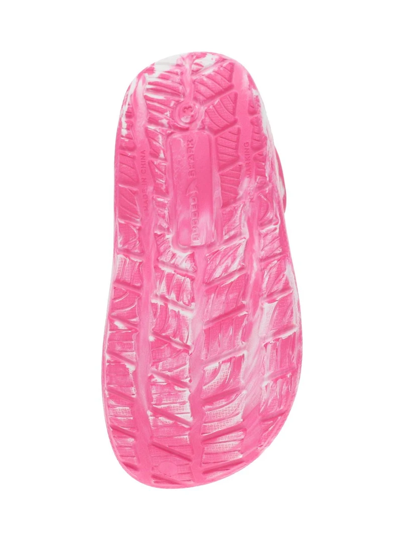 Chaussures sabots en fausse fourrure Rugged Shark pour filles