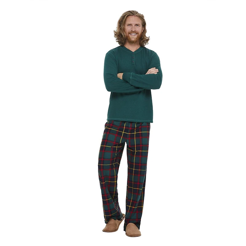Pyjama 2 pièces des fêtes George pour hommes
