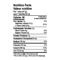 Tranches de fromage provolone Mon marché fraîcheur (Format économique) 500g