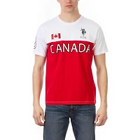 T-SHIRT FÊTE DU CANADA POUR HOMMES USPA