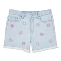 George Girls' Embroidered Short