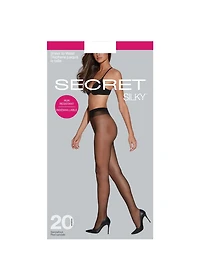 Secret® Silky Indemaillable Bas-Culotte 1pk Taille à D