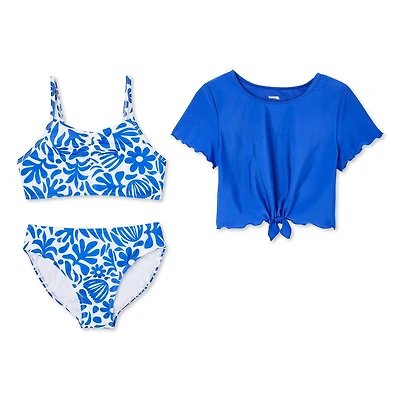 George Girls' Rash Guard 3-Piece Set