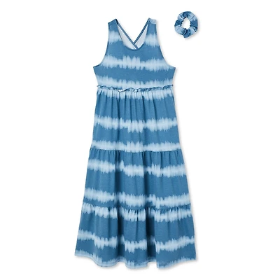 George Girls' Knit Maxi Dress 2-Piece Set, Sizes XS-XL