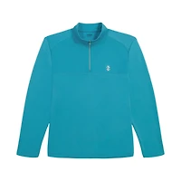 IZOD MENS GOLF QUARTER ZIP HYDRASHIELD