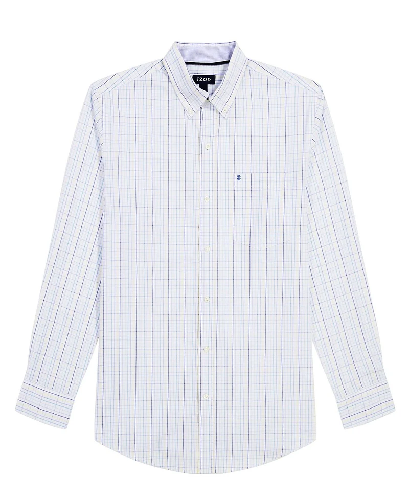 IZOD MENS LONG SLEEVE CLASSIC WOVEN