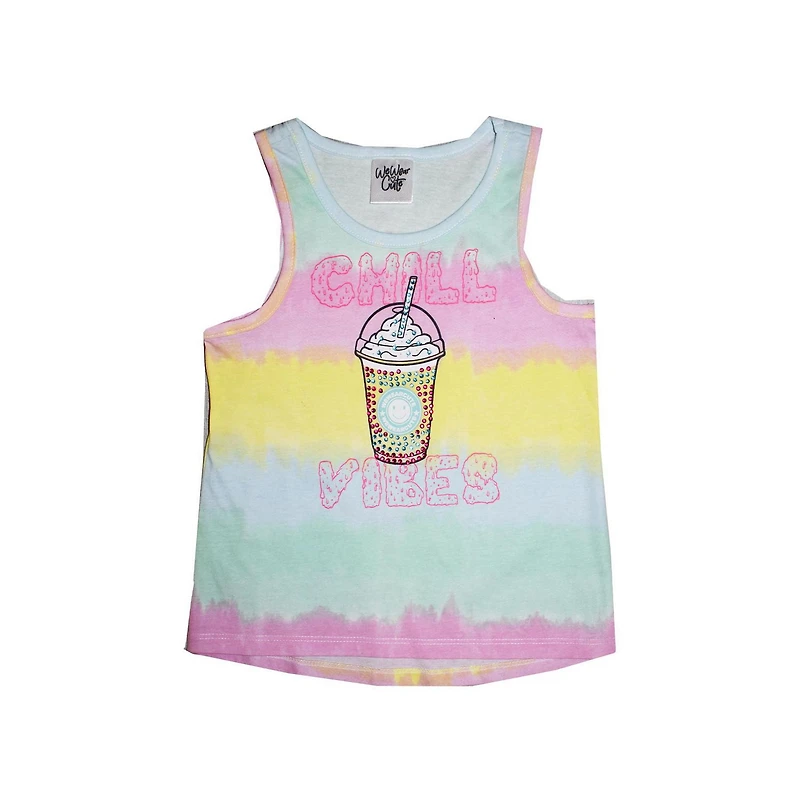 Girls We Wear Cute Chill Vibes Tank Top