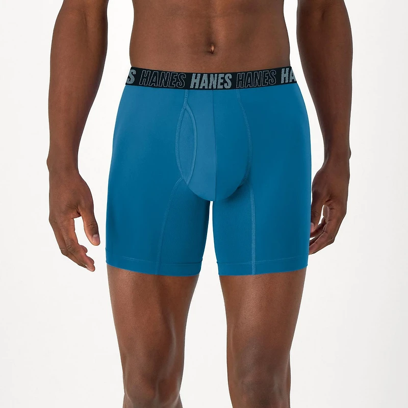 Hanes Men's Moves™ Caleçon boxeur anti-irritation, lot de 3