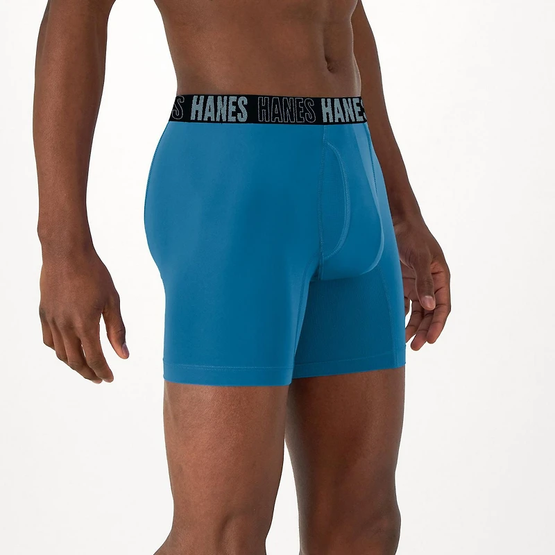 Hanes Men's Moves™ Caleçon boxeur anti-irritation, lot de 3