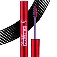 Mascara double volumateur Hard Candy Make It, volumateur et allongeur de cils à double embout, volume 15X, noir intense 14ml