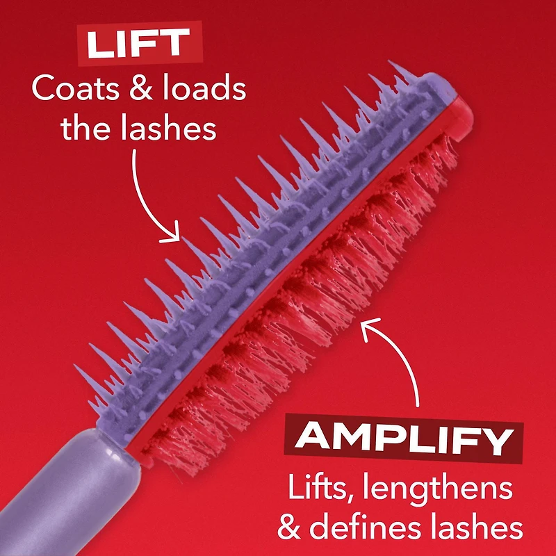Mascara double volumateur Hard Candy Make It, volumateur et allongeur de cils à double embout, volume 15X, noir intense 14ml