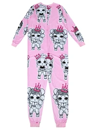 LOL One-Piece Pajama Set for Girls