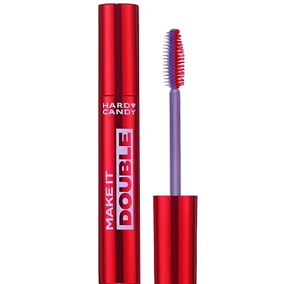 Mascara double volumateur Hard Candy Make It, volumateur et allongeur de cils à double embout, volume 15X, noir intense 14ml