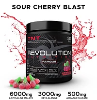 Revolution Nutrition TNT Pre-Workout Powder (Cerise sûre , 255 gr)