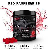 Revolution Nutrition TNT Pre-Workout Powder (Framboises rouges , 255 gr)