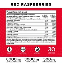 Revolution Nutrition TNT Pre-Workout Powder (Framboises rouges , 255 gr)