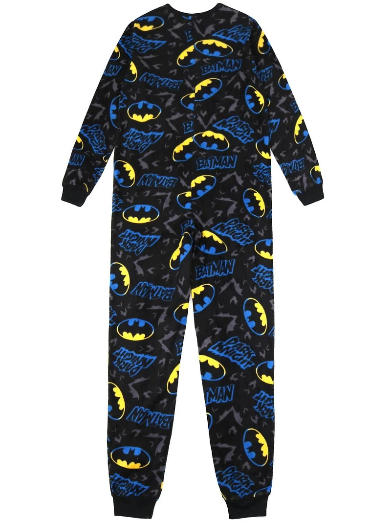 Batman One-Piece Pajama Set for Boys