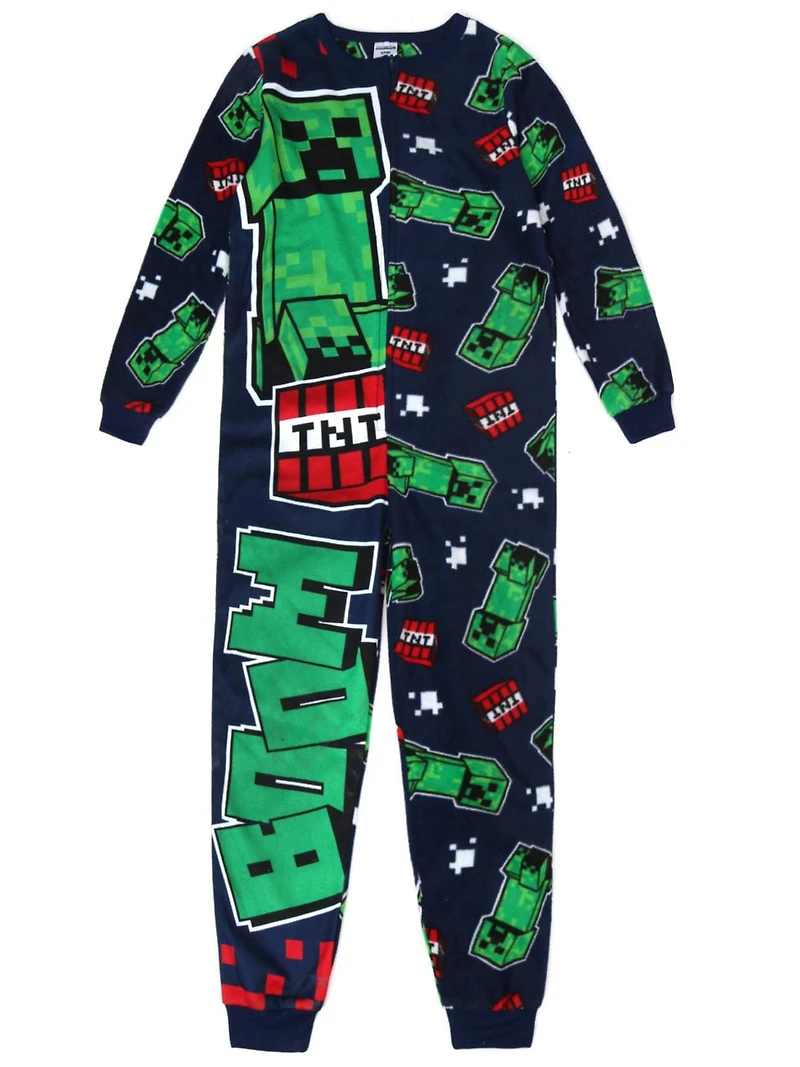 Minecraft Pyjama 1 pièce pour Garçons
