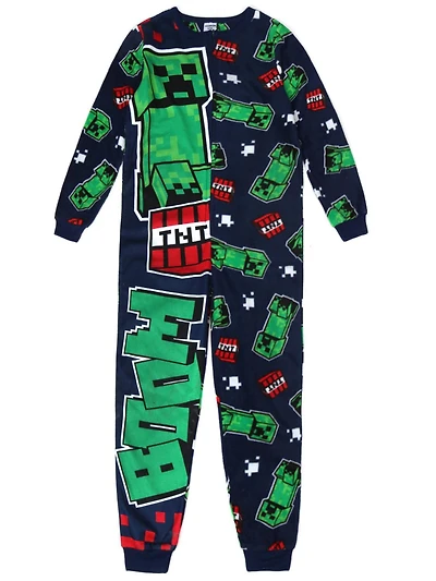Minecraft Pyjama 1 pièce pour Garçons
