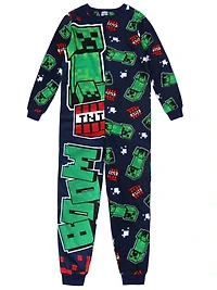 Minecraft Pyjama 1 pièce pour Garçons