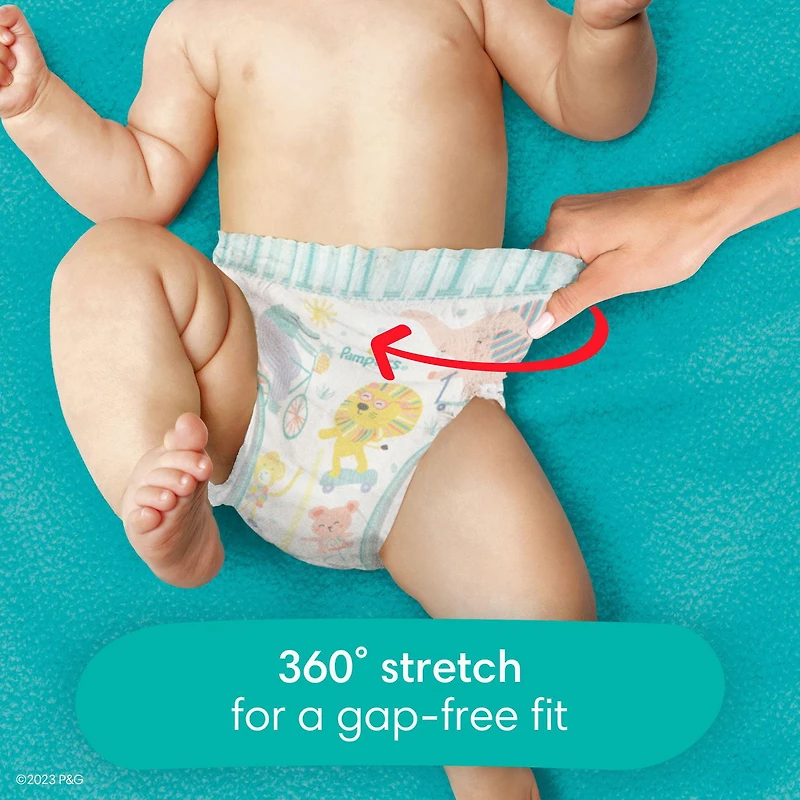Couches à enfiler Pampers Cruisers jusqu’à 100 % sans fuites à l’épreuve des bébés, taille 7 ( et plus [41 lb et plus])
