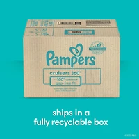 Couches à enfiler Pampers Cruisers jusqu’à 100 % sans fuites à l’épreuve des bébés, taille 7 ( et plus [41 lb et plus])