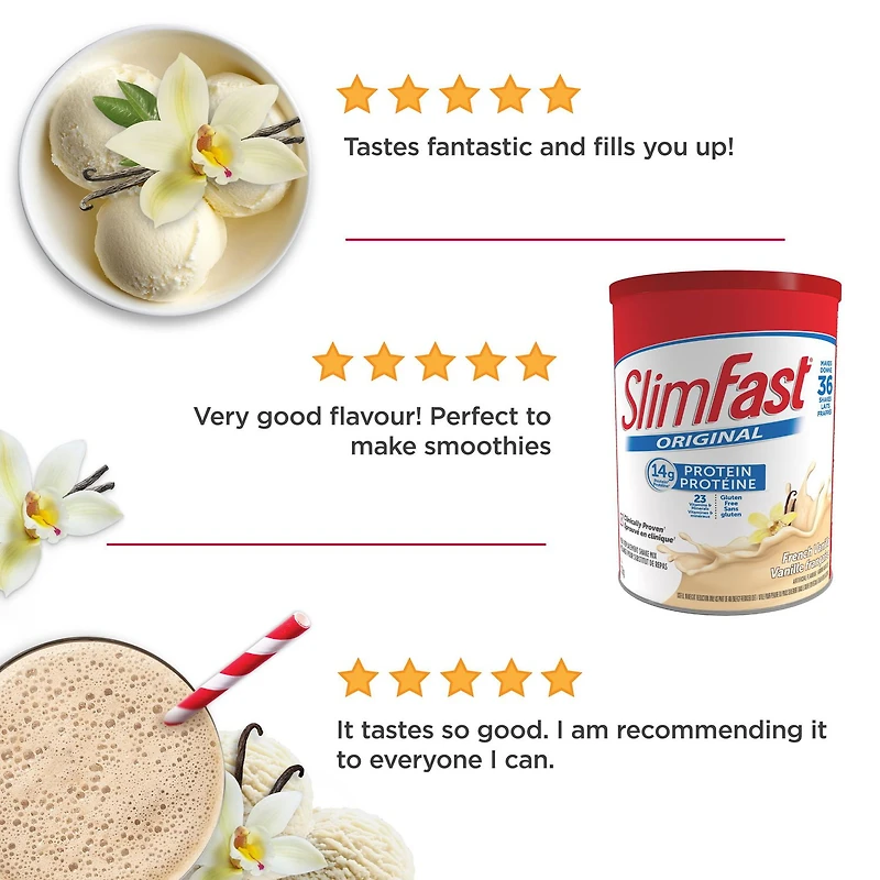 SlimFast Original French Vanilla Meal Replacement Shake Mix