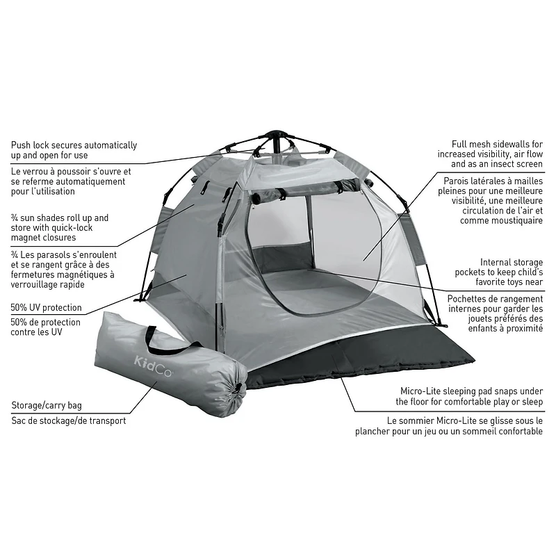 Tente KidCo PeaPod Camp - Écume