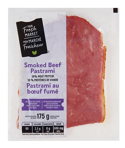 Your Fresh Market Pastrami, 175 g