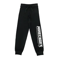 Pantalon de jogging à logo Minecraft pour garçon