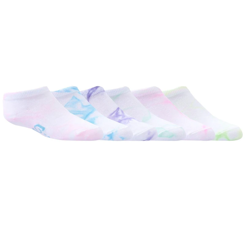 S Sport Designed by Skechers Girls 6PK Low Cut Socks