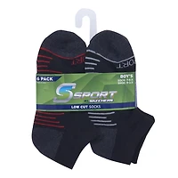 Chaussettes Courtes S Sport concues par Skechers pour garçons 6 paquet