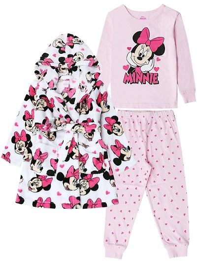 Minnie Mouse Knit Sleep 3 Piece PJ set - Toddler