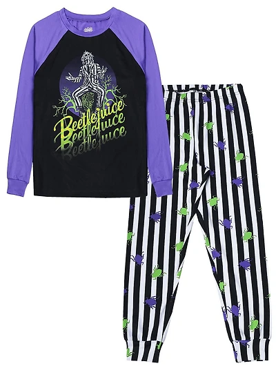 Pyjama 2 pièces - Enfants - Garçons Beetlejuice-Halloween Talles TP-G