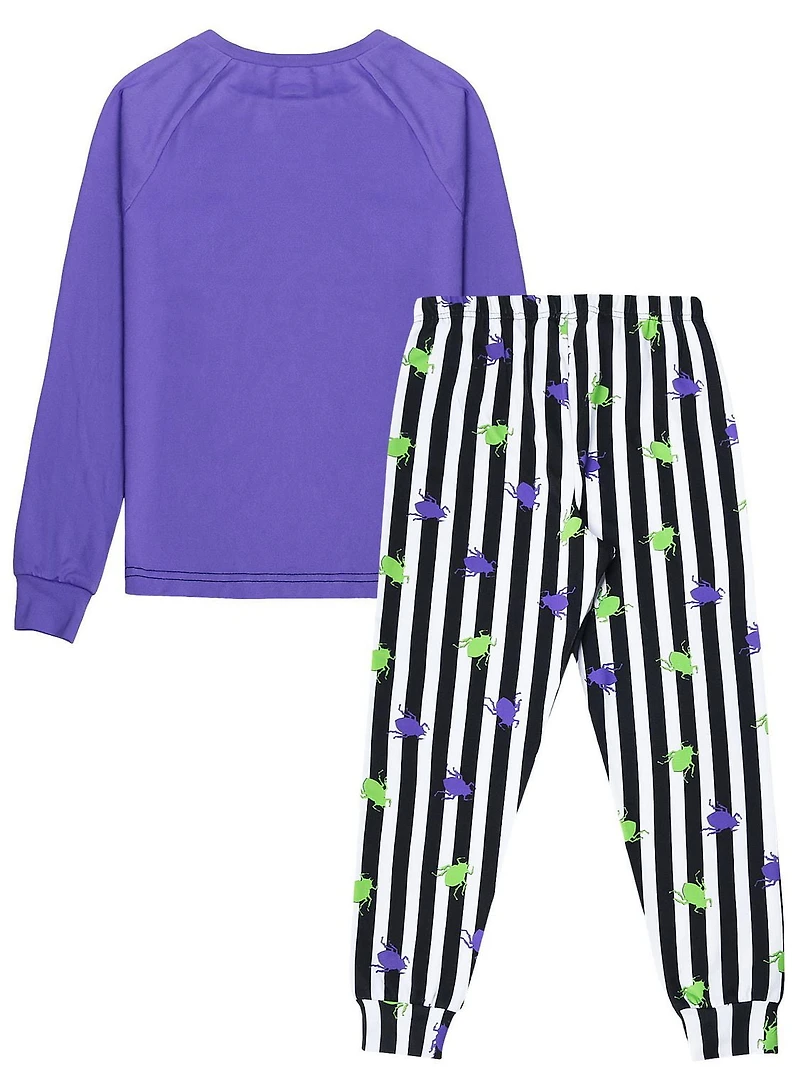 Beetlejuice Halloween Sleep 2 Piece PJ set - Kids