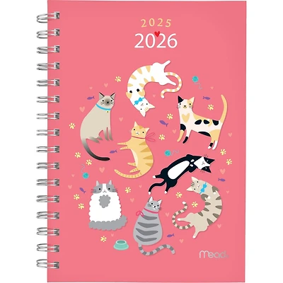 Mead® Cute Cats SM W/M Planner 2026
