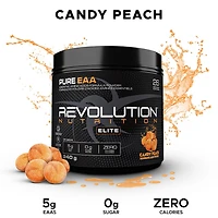 Revolution Nutrition Pure EAA Candy Peach, Amino acid formula enhanced with electrolytes