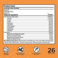 Revolution Nutrition Pure EAA Candy Peach, Amino acid formula enhanced with electrolytes