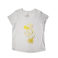 Ladies Plus Disney Sweet Face Minnie Scoop Tee