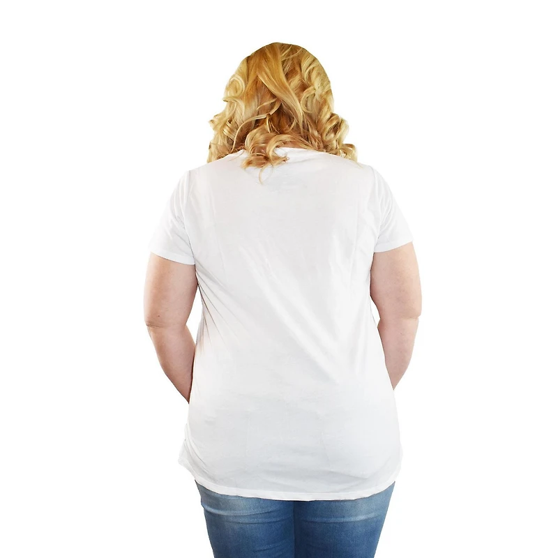 Ladies Plus Disney Sweet Face Minnie Scoop Tee